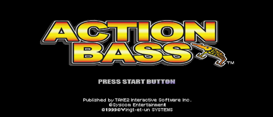 Action Bass Title Screen